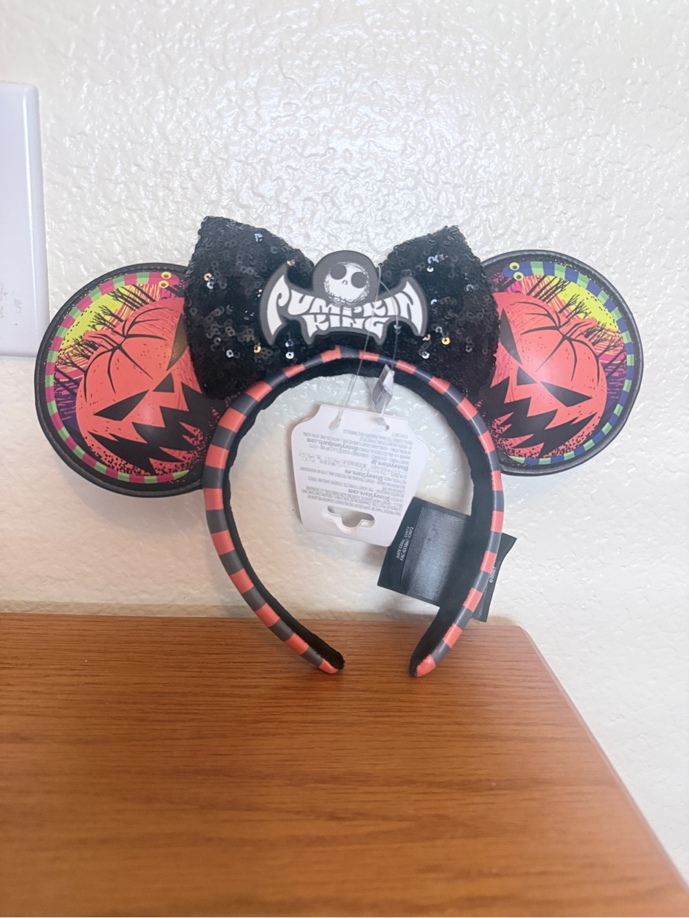 The Pumpkin King Jack Skellington Halloween Disney Ears Headband